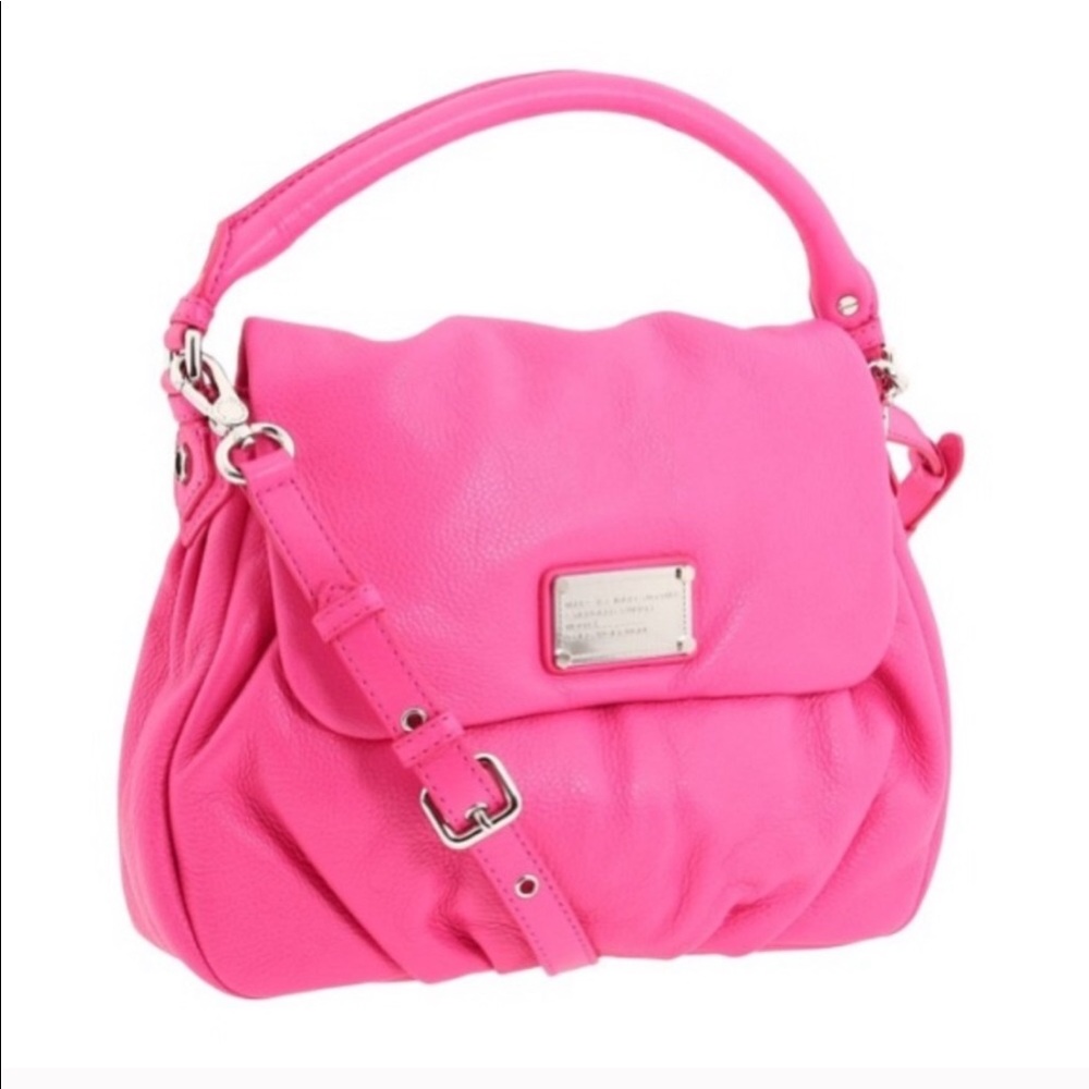 Marc by Marc Jacobs Ukita Satchel Fuchsia VGUC